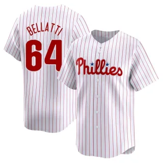 Men's Limited White Andrew Bellatti Philadelphia Phillies Home Jersey