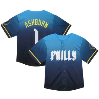 Toddler Limited Blue Richie Ashburn Philadelphia Phillies 2024 City Connect Jersey