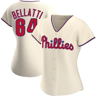 Women's Authentic Cream Andrew Bellatti Philadelphia Phillies Alternate Jersey