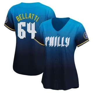 Women's Limited Blue Andrew Bellatti Philadelphia Phillies 2024 City Connect Jersey