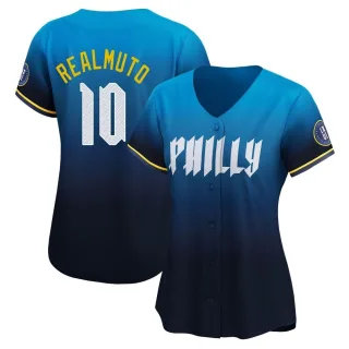 Women's Limited Blue J.T. Realmuto Philadelphia Phillies 2024 City Connect Jersey