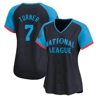 Women's Limited Navy Trea Turner Philadelphia Phillies National League 2024 All-Star Game Jersey