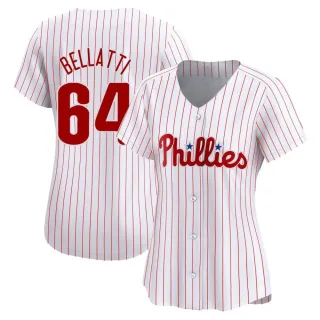 Women's Limited White Andrew Bellatti Philadelphia Phillies Home Jersey