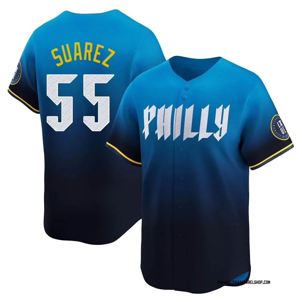 Youth Limited Blue Ranger Suarez Philadelphia Phillies 2024 City ...