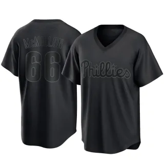 Youth Replica Black John McMillon Philadelphia Phillies Pitch Fashion Jersey