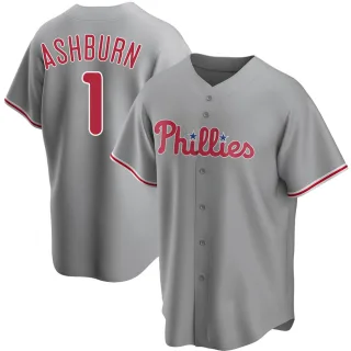 Youth Replica Gray Richie Ashburn Philadelphia Phillies Road Jersey